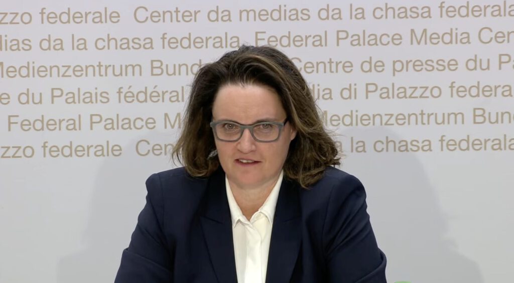 Die Präsidentin der Eidgenössischen Finanzmarktaufsicht Marlene Amstad