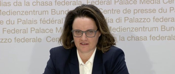 Die Präsidentin der Eidgenössischen Finanzmarktaufsicht Marlene Amstad