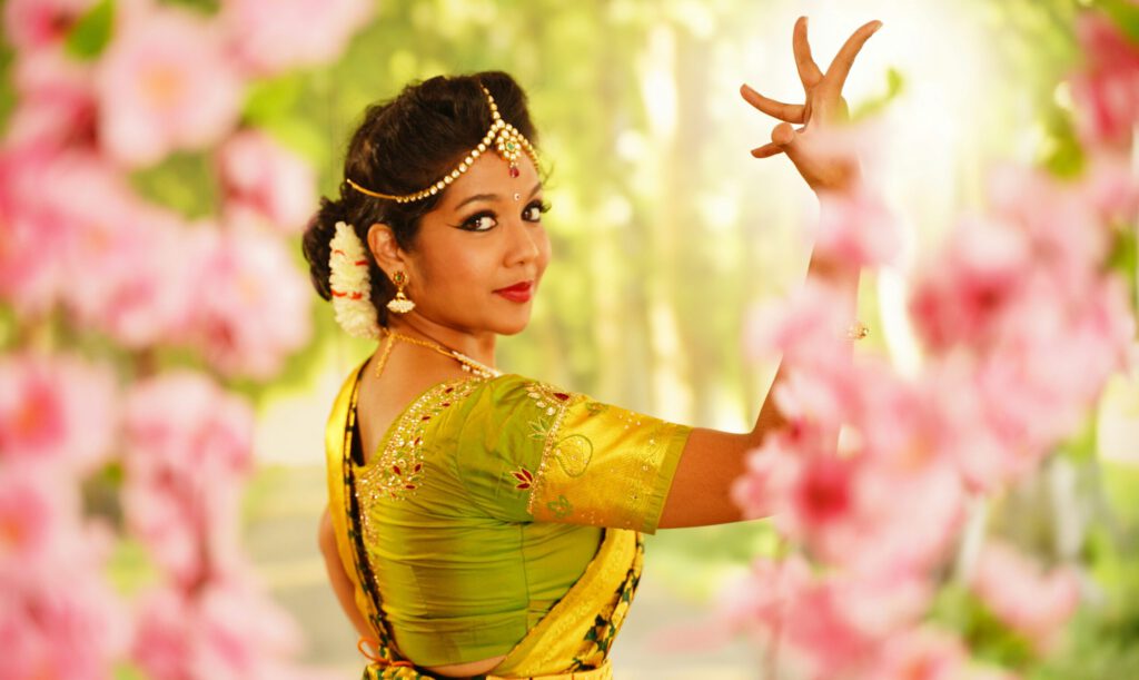 Eine indische Tänzerin