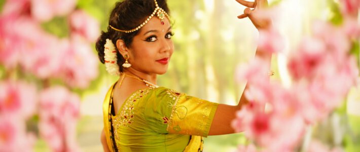 Eine indische Tänzerin