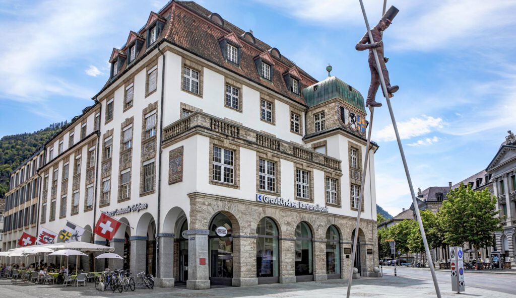 Hauptsitz der Graubündner Kantonalbank