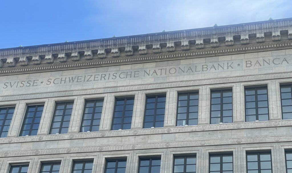 Gebäude der Schweizerischen Nationalbank in Zürich