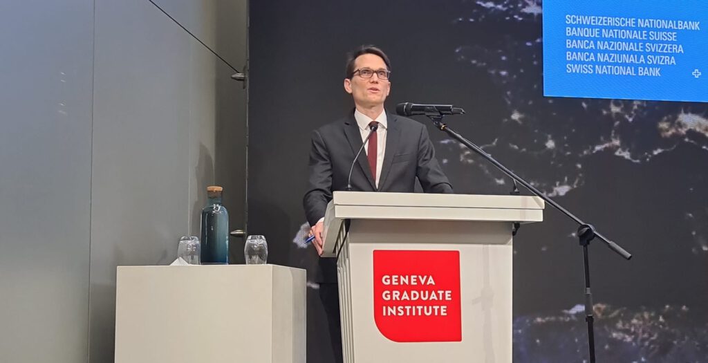 SNB-Vize Martin Schlegel in Genf