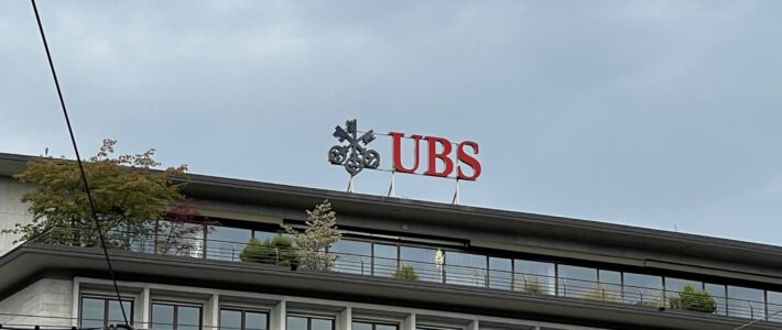 Die Grossbank UBS am Zürcher Paradeplatz