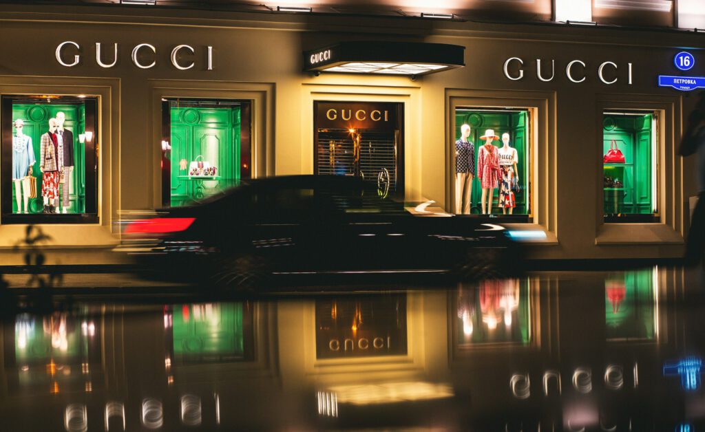 Ein Geschäft von Gucci