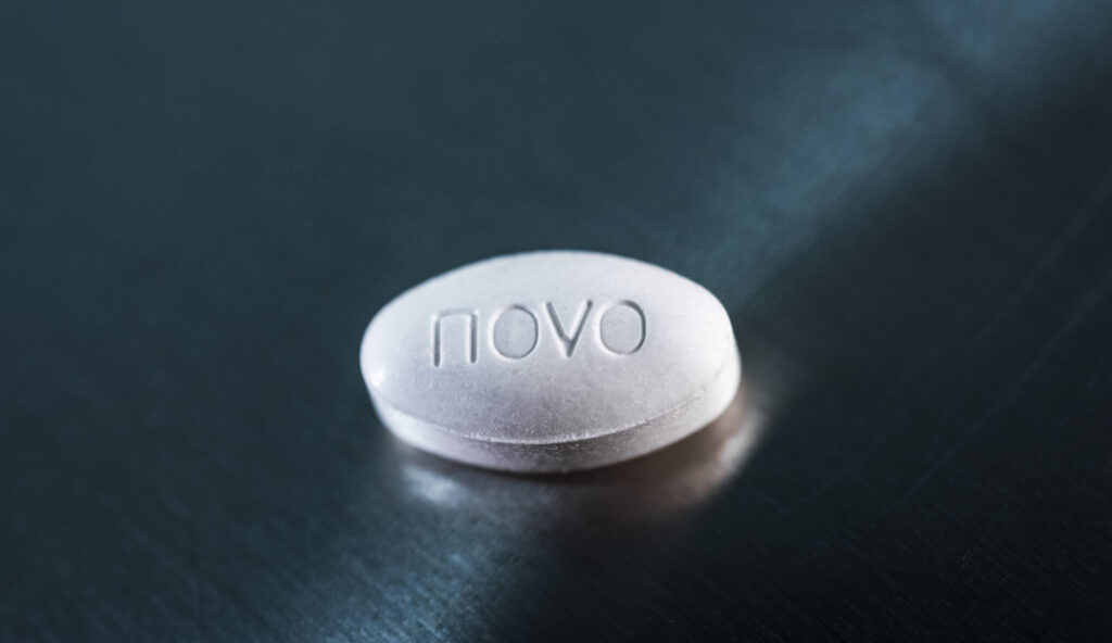Eine Tablette von Novo Nordisk