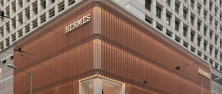 Ein Hermès-Store