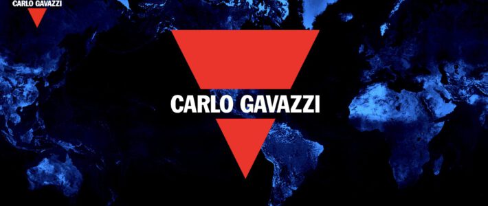 Das Logo der Carlo Gavazzi Gruppe