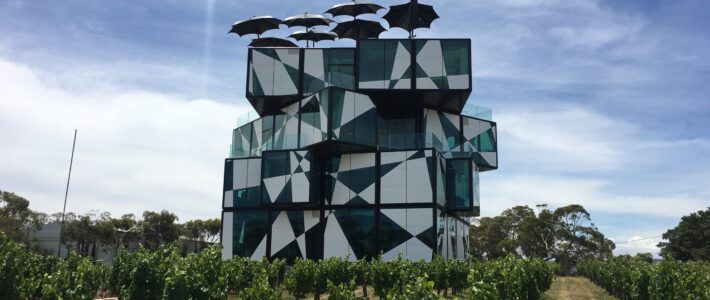 The ‘Cube’ at the d'Arenberg winery in South Australia