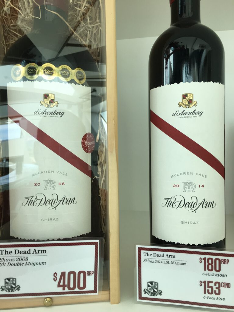 Wine from d'Arenberg