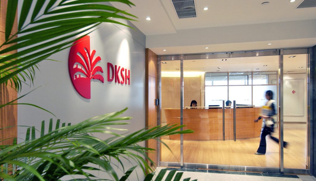 Ein Büro von DKSH in Asien