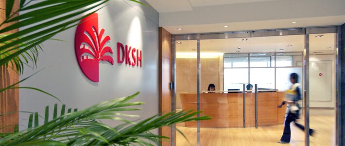 Ein Büro von DKSH in Asien