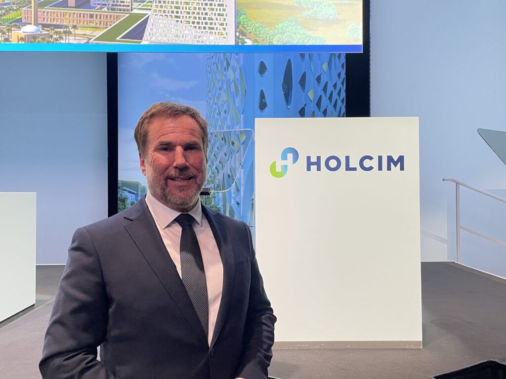 Holcim-Verwaltungsratspräsident Jan Jenisch