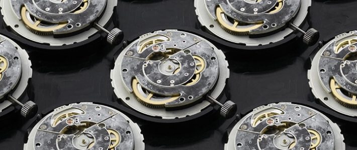 Uhrwerke der Swatch Group