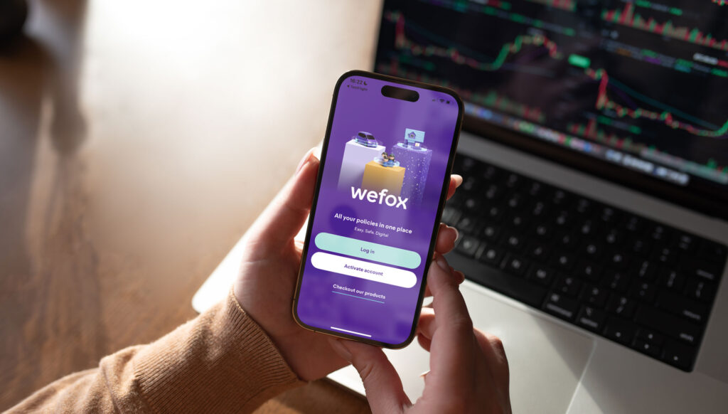Insurtech Wefox hat eine App