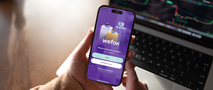 Insurtech Wefox hat eine App