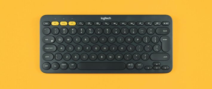 Eine Tastatur von Logitech