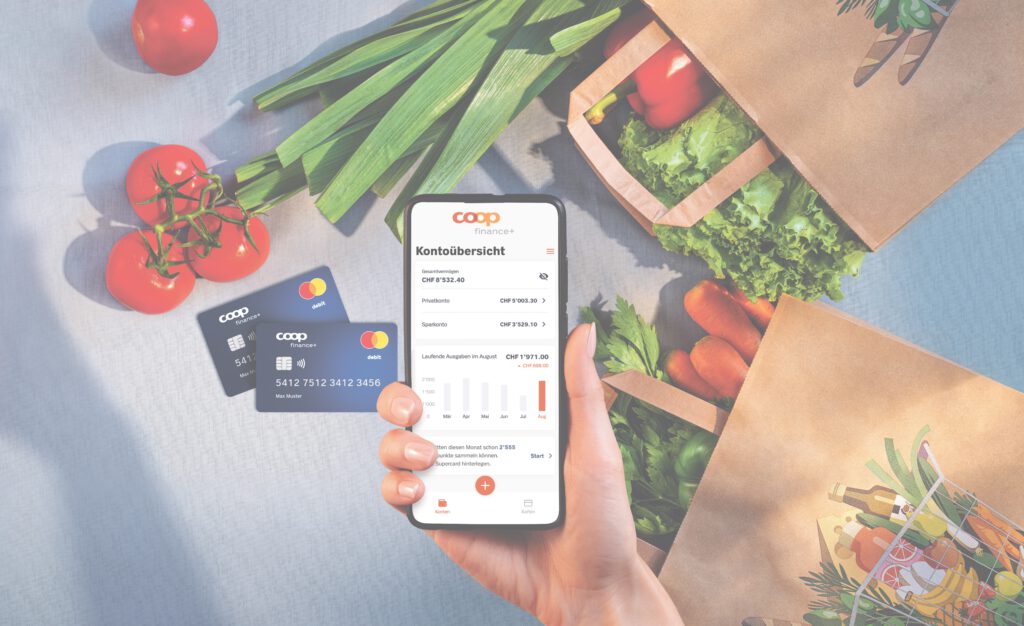 Coop lancierte mit Finance+ eine neue App