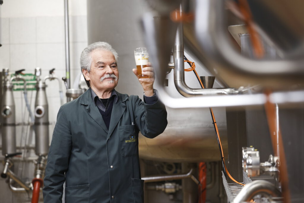 Max Bürki, Braumeister bei der Appenzeller Brauerei Locher