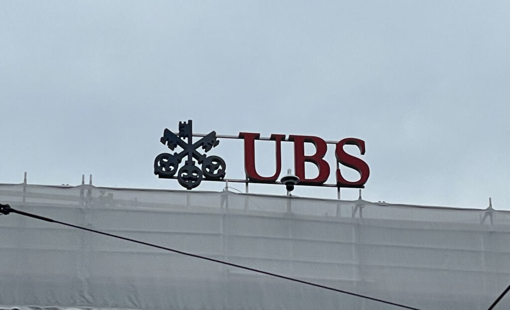 Die Grossbank UBS am Zürcher Paradeplatz