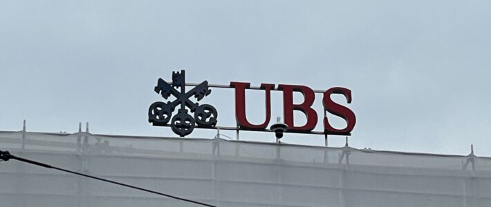 Die Grossbank UBS am Zürcher Paradeplatz