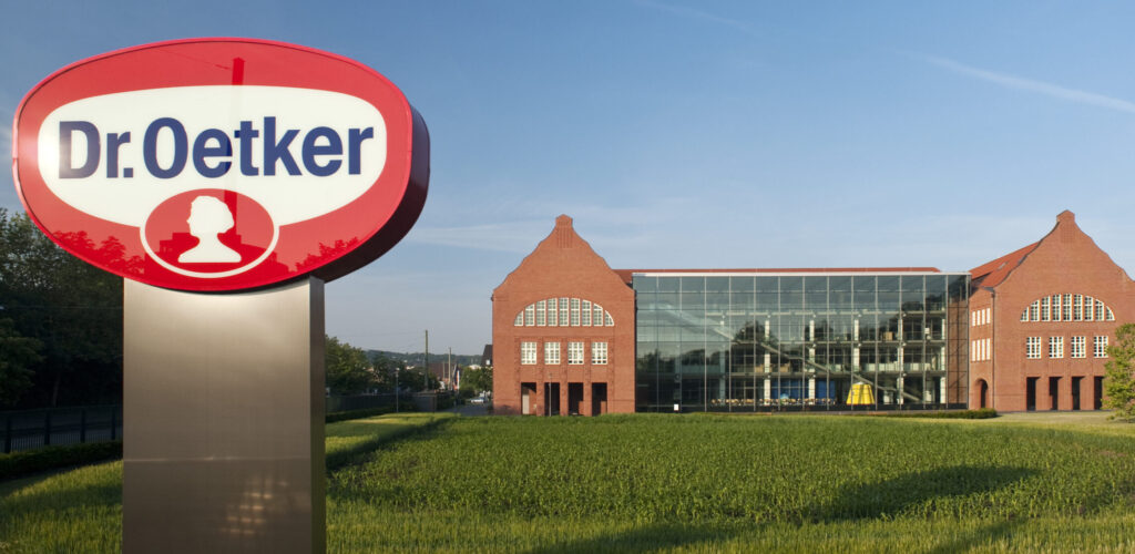 Der Hauptsitz von Oetker in Bielefeld