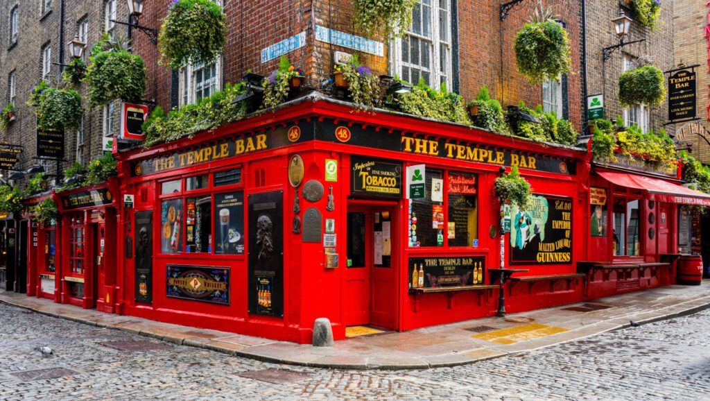 Temple Bar im Zentrum von Dublin