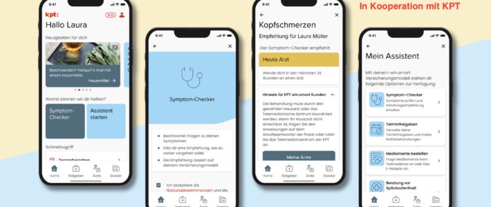 App von Well mit der Krankenkasse KPT