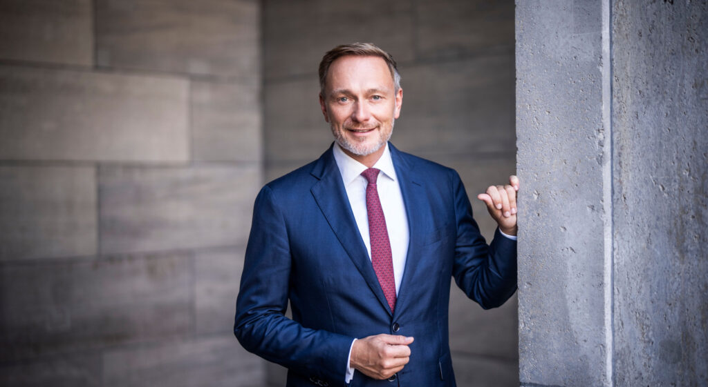 Der Deutsche Finanzminister Christian Lindner