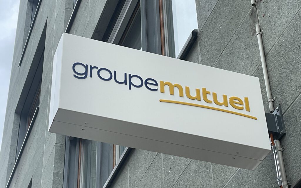 Logo der Groupe Mutuel aus der Westschweiz