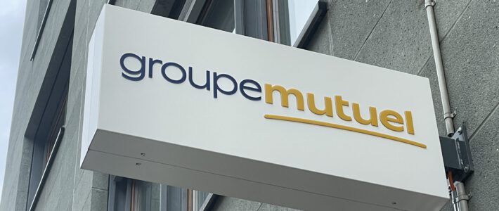 Logo der Groupe Mutuel aus der Westschweiz