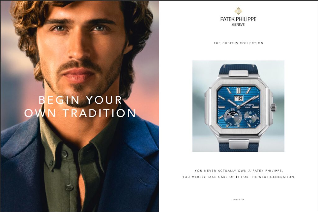 Werbeanzeige Patek Philippe im «Fortune»-Magazin