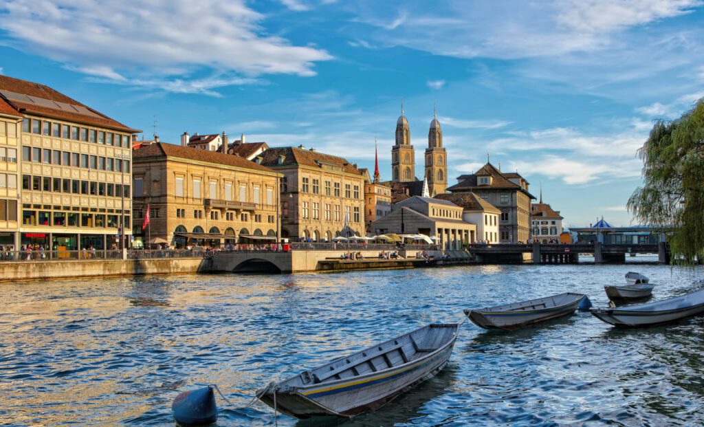 Ein Blick auf Zürich