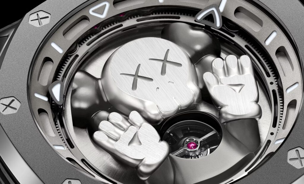 Luxusuhr von Audemars Piguet mit Kunst von Kaws