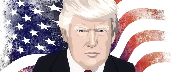 Ein Portrait des designierten US-Präsidenten Donald Trump