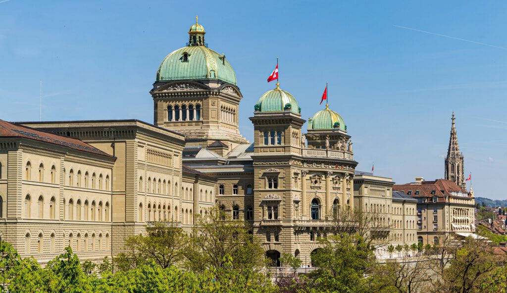 Das Bundeshaus in Bern