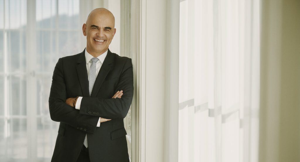 Alt Bundesrat Alain Berset