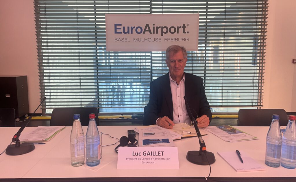 Luc Gaillet ist Verwaltungsratspräsident des Euroairports