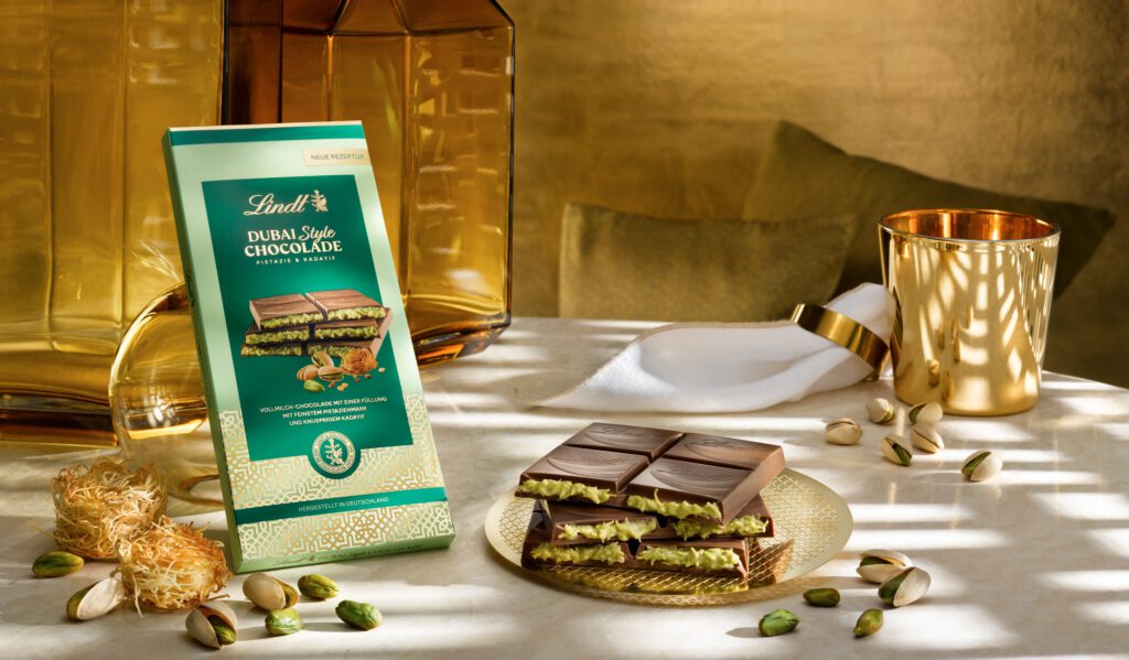 «Dubai Style Chocolade» von Lindt & Sprüngli