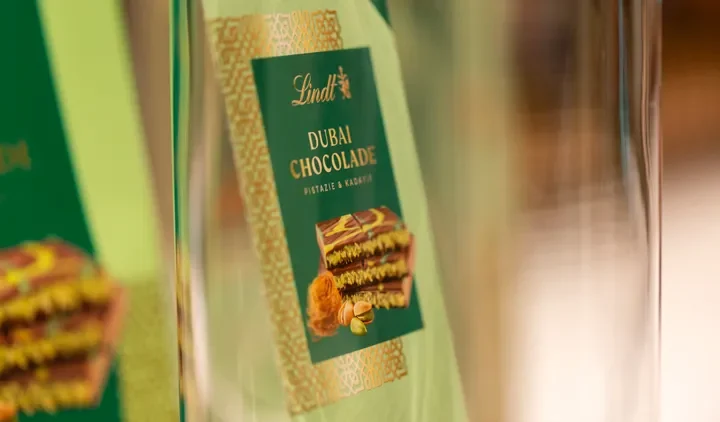 Dubai-Schokolade von Lindt