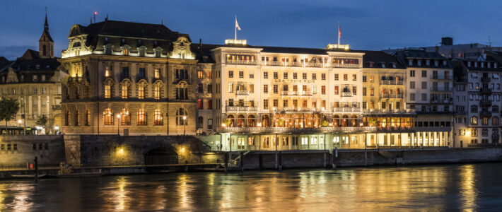 Das Luxushotel Les Trois Rois in Basel