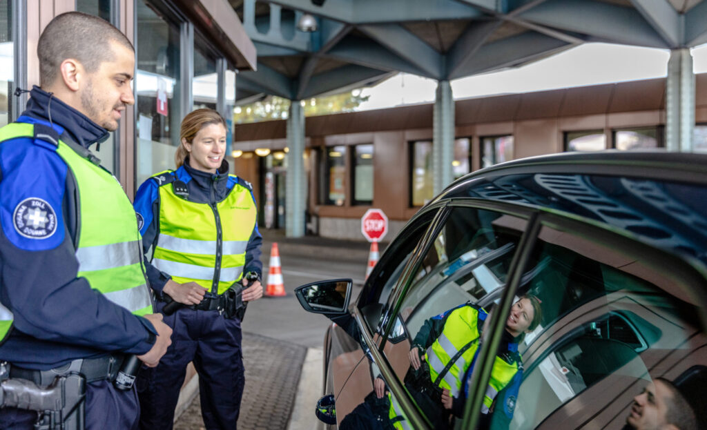 Kontrollen des Schweizer Zolls im Strassenverkehr