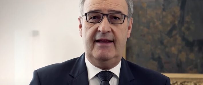 Wirtschaftsminister Guy Parmelin am WEF