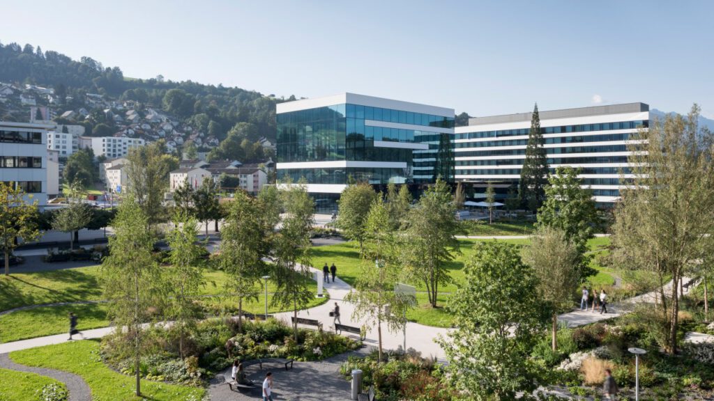 Der Campus von Schindler in Ebikon LU