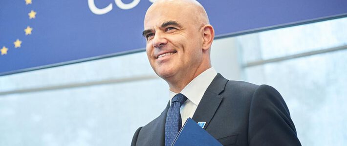 Alain Berset beim Europarat