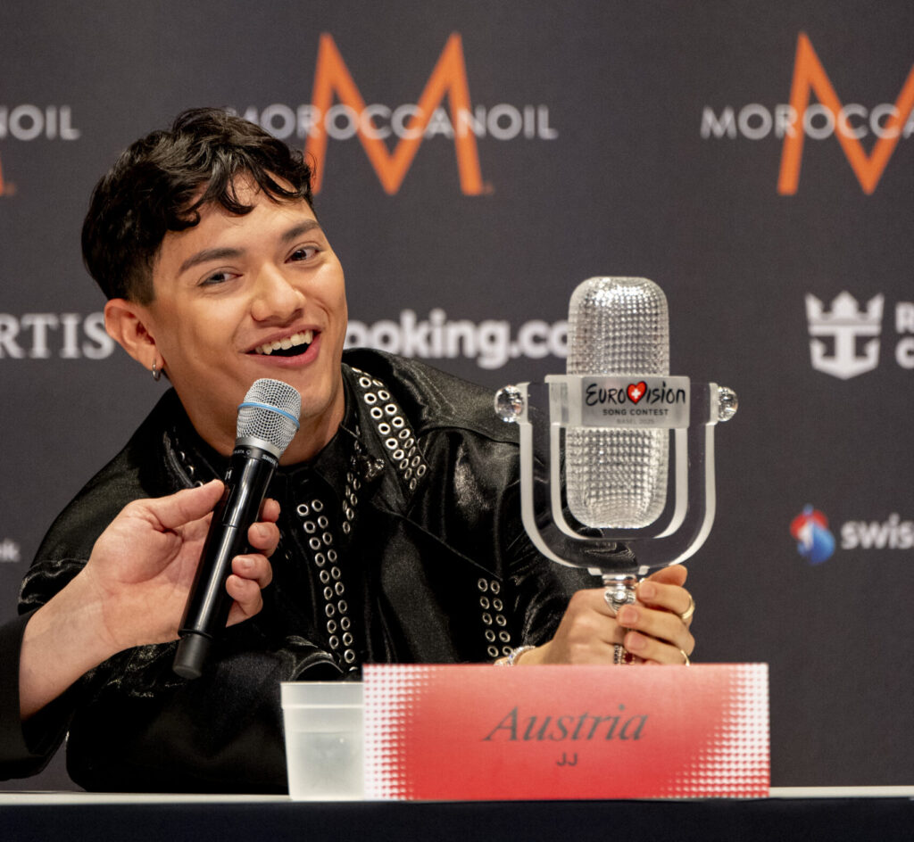 Sänger JJ, Gewinner des 69. Eurovision Song Contest 2025
