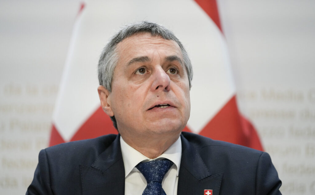 Aussenminister Ignazio Cassis