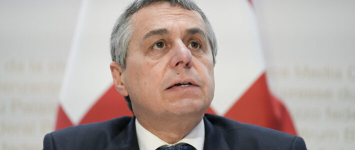 Aussenminister Ignazio Cassis