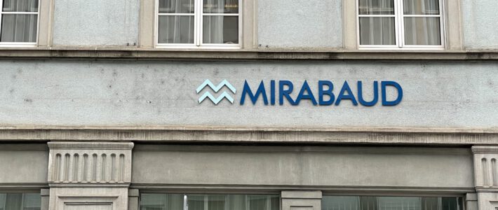 Eine Filiale der Genfer Privatbank Mirabaud