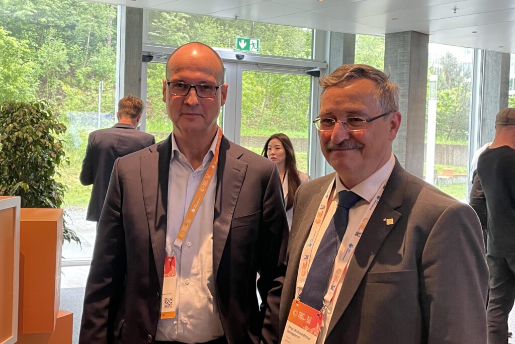 Finma-Direktor Stefan Walter und ETH-Bereich-Chef Michael Hengartner